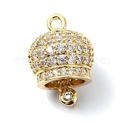 Подвески из кубического циркония с покрытием из латуни KK-M282-39G