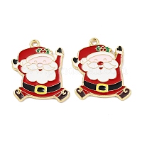 Anhänger aus weihnachtlicher Legierung mit Rack-Beschichtung&nbsp;FIND-M020-04G-02