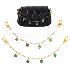 PH PandaHall Handbag Chain Straps, 2Pcs 10 Inch Bag Replacement Strap  Enamel Flower Heart Charm Purse Handle Extender Short Chain Straps for  Women Crossbody Shoulder Bag Handbag Purse, Light Gold : 