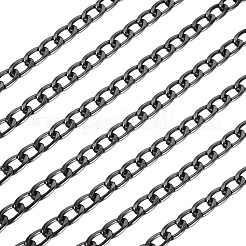 5 m lange kubanische Gliederketten aus oxidiertem Aluminium&nbsp;CHA-TA0001-31