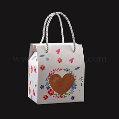 Rechteckige geschenkboxen aus papier mit griffseil&nbsp;CON-B010-02A