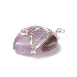 Pendenti d'ametista naturale&nbsp;PALLOY-JF01663-03
