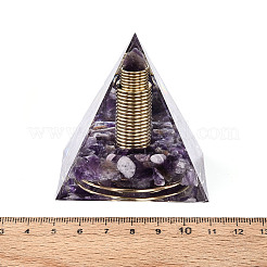 Generatori di energia in resina piramidale di orgonite&nbsp;DJEW-N003-07B