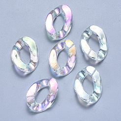 Transparentem Acryl Verknüpfung Ringe&nbsp;LS-X-OACR-S036-001B-D01