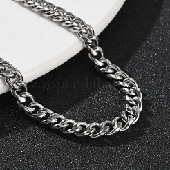 Bracelets à maillons cubains en acier inoxydable 304 pour hommes&nbsp;BJEW-Z081-01P-01