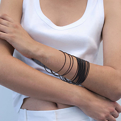 Bracelets à ressort à 50 brin&nbsp;TWIR-BC0001-52