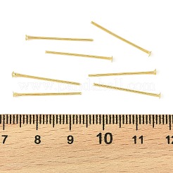 Épingles à tête plate en laiton shegrace&nbsp;XGR0084G-32G