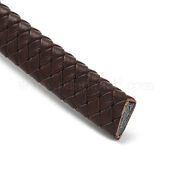 Geflochtenen Lederband&nbsp;WL-F009-C02-10x5mm