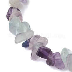 Braccialetti per bambini con perline di fluorite naturale&nbsp;BJEW-JB10611-06