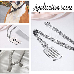Collana pendente fai da te che fa kit&nbsp;DIY-UN0001-95P