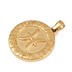 Pendentifs en acier inoxydable 304&nbsp;STAS-C131-04G-02