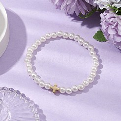 CCB-Imitationsperlenarmbänder&nbsp;BJEW-JB11055-02