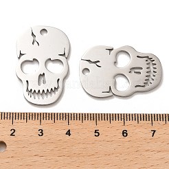 Anlaufgeschützte Halloween-Anhänger aus 304 Edelstahl&nbsp;STAS-B054-01P