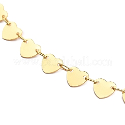Collane in ottone collana a cuore&nbsp;NJEW-JN03184-02