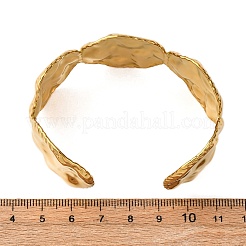 Bracelets manchettes en acier inoxydable 304 pour femmes&nbsp;BJEW-G749-06G