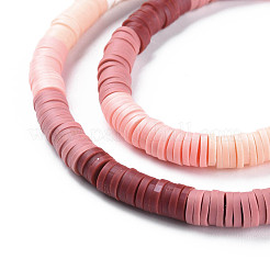 Brins de perles d'argile polymère faites à la main 5 couleur fixes&nbsp;CLAY-S096-029L
