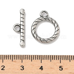 Knebelverschlüsse aus chirurgischem Edelstahl 316&nbsp;STAS-L307-04AS