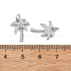 Colgantes Shegrace de latón con microengaste de circonitas cúbicas transparentes&nbsp;X-XGRQ2C103-409P