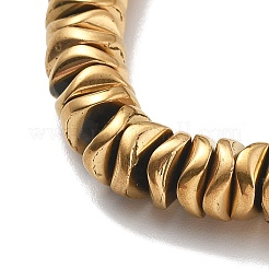Perline di ematite non magnetici fili sintetici&nbsp;G-M095-O01-01G