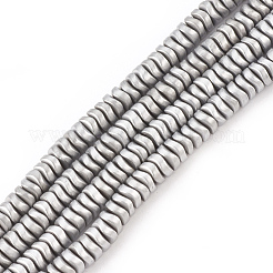 Electroplate non magnetici ematite sintetico fili di perline&nbsp;G-T061-175