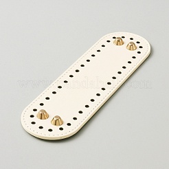 PU cuir tricot crochet sacs ongles fond shaper pad&nbsp;FIND-WH0114-84A-02