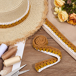 Cinta de encaje de algodón&nbsp;DIY-WH0504-724C