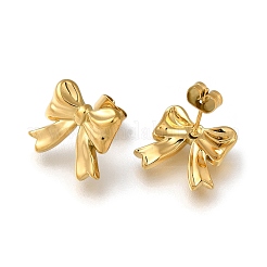 Pendientes de acero inoxidable 304 para mujer&nbsp;EJEW-F337-01G-03