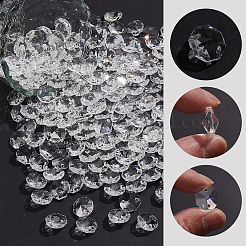 240 Stück transparente K9-Glasverbinder-Anhänger&nbsp;GLAA-SP0001-92