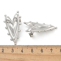 Ohrstecker aus 304 Edelstahl für Damen&nbsp;EJEW-M089-01P