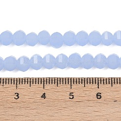 Chapelets de perles en verre imitation jade&nbsp;GLAA-G125-01B-02