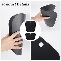 6 Stück PVC-Einsätze zur Stiefelformung in 2 Stilen&nbsp;DIY-GF0008-84