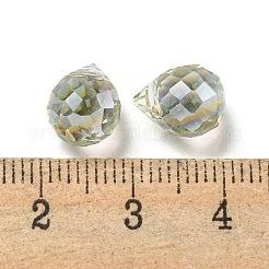 Abalorios de vidrio electroplate&nbsp;EGLA-A041-02-HR04