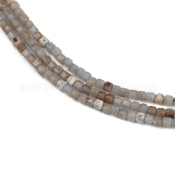 Natürliche Angelit Perlen Stränge&nbsp;G-RM2025-D45-2x2mm
