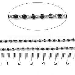 Gedrehte Ketten aus Emaille-Edelstahl 304&nbsp;STAS-R100-40P-08