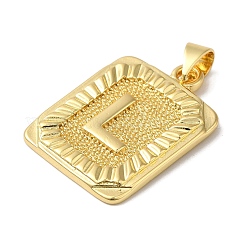 Pendentifs de placage en laiton&nbsp;KK-B092-42G-L