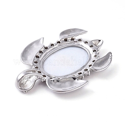 Anhänger aus Messing-Abalone-Muschel / Paua-Muschel&nbsp;SSHEL-L008-80P