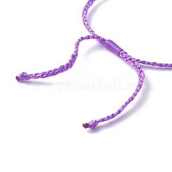 Ensembles de bracelets réglables en fil de nylon pour maman et fille&nbsp;BJEW-JB06528-04