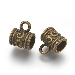 Staffe per tubi in lega in stile tibetano&nbsp;K095T072