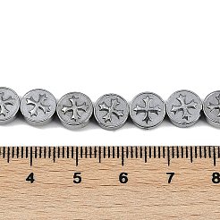 Galvanisierte synthetische nichtmagnetische Hämatitperlenstränge&nbsp;X-G-K375-B02-03