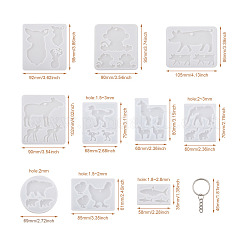 80 kit para hacer pendientes colgantes de diy&nbsp;DIY-BG0001-35