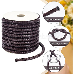 Cordon tressé en similicuir pu&nbsp;WL-WH0003-14D