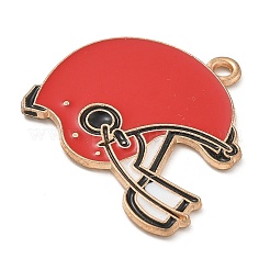Pendentifs d'émail en alliage&nbsp;ENAM-A008-12KCG-03
