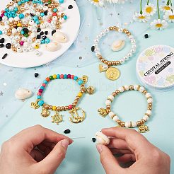 Kit de fabrication de bijoux en perles de coquille de cauri naturel bricolage&nbsp;DIY-SZ0007-35
