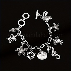 Armbänder mit Anhängern aus einer Ozeanlegierung&nbsp;FS-WGFD137-01