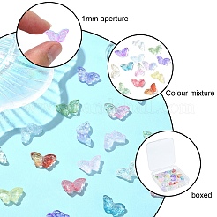 15 Stil transparente Glasperlen&nbsp;GLAA-YW0003-70