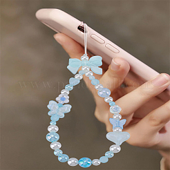 1 sangle mobile en résine&nbsp;AJEW-LP0004-55A