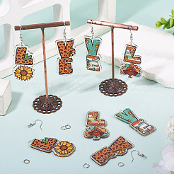Kits de fabrication de boucles d'oreilles bricolage&nbsp;DIY-TA0015-74