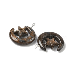 Natur Bronzit Anhänger&nbsp;G-Z086-01P-13