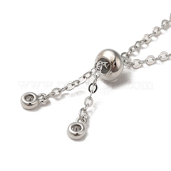 Creazione di braccialetti a catena in ottone con placcatura a cremagliera&nbsp;LS-KK-TAC0016-05P
