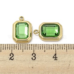 Echte 14 Karat vergoldete Anhänger aus 304er Edelstahl&nbsp;STAS-L022-062G-02